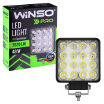 Фара світлодіодна Winso Pro Epistar white точковий 10-30V, 48W (16x3W), 1шт