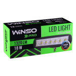 Фара світлодіодна Winso Pro Epistar розсіяний 10-30V, 18W (6x3W), 1шт