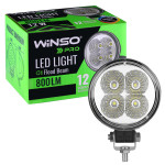 Фара світлодіодна Winso Pro Epistar розсіяний 10-30V, 12W (4x3W), 1шт