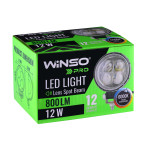 Фара світлодіодна Winso Pro Epistar 4D точковий 10-30V, 12W (4x3W), 1шт