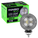 Фара світлодіодна Winso Pro Epistar 4D точковий 10-30V, 12W (4x3W), 1шт