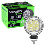 Фара світлодіодна Winso Pro Epistar точковий 10-30V, 12W (4x3W), 1шт
