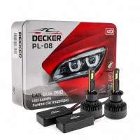 Світлодіодні лампи Decker LED PL-08 5K H4 H/L (65W, 13000 Lm, CAN BUS)