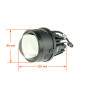 Протитуманна Bi-LED линза Cyclone LED BF01 3.0" 6000K