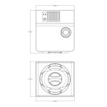 Активный сабвуфер Decker DSW-300