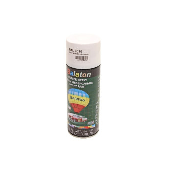Фарба Balaton 9010 біла глянцева 400ml