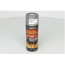 Фарба Balaton жаростійка срібляста 400ml