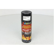 Фарба Balaton жаростійка чорна 400ml