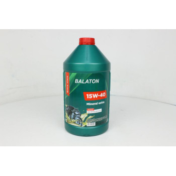 Олива моторна "Balaton" MINERAL EXTRA 15W-40  API SL/CI-4  каністра 4л