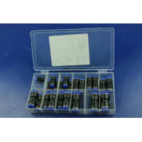 Набір фітінгів Balaton (22 од.)(фітінги від 4мм-14мм прямі) BL 53-571