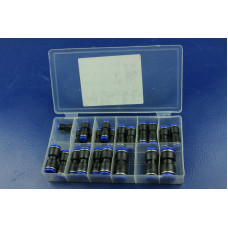 Набір фітінгів Balaton (22 од.)(фітінги від 4мм-14мм прямі) BL 53-571