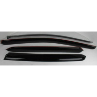 Вітровики  "Balaton" MITSUBISHI Outlander II 2006-2013 (на клей)