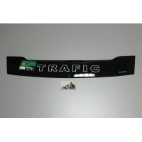 Мухобійка (дефлектор на капот) "Balaton" RENAULT Trafic II 2001 коротка вузька