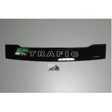 Мухобійка (дефлектор на капот) "Balaton" RENAULT Trafic II 2001 коротка вузька