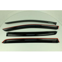 Вітровики  "Balaton" VW Golf VI 5d 2008-2012 (на клей)