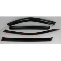 Вітровики  "Balaton" HYUNDAI Tucson 2004 (на клей)