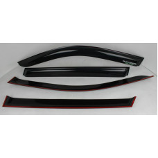 Вітровики  "Balaton" HYUNDAI Tucson 2004 (на клей)