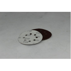 Круг наждаковий самоклеючий 125 мм, папір клас С з отвором, К120 (упак.5шт) Balaton BL-0587