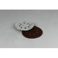 Круг наждаковий самоклеючий 125 мм, папір клас С з отвором, К240 (упак.5шт) Balaton BL-0591