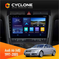 Штатная магнитола Audi A6 (4B) 1997-2005 Cyclone C9-006 4x64, DSP, DVR