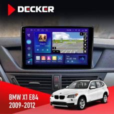 Штатная магнитола BMW X1 E84 2009-2012 Decker D10005 4x64, DSP, 360, 4G, 2k