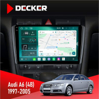 Штатная магнитола Audi A6 (4B) 1997-2005 Decker D9004 6x128, DSP 360, 2k