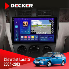 Штатная магнитола Chevrolet Lacetti 2004-2013 Black Decker D10005 4x64, DSP, 360, 4G, 2k