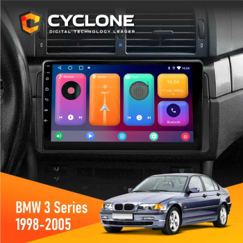  Штатна магнітола BMW 3 Series (E46) 1998-2005 Радіо модуль Cyclone C9CPL 2x32