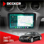 Штатная магнитола Audi TT 2006-2014 Decker D9004 6x128, DSP 360, 2k