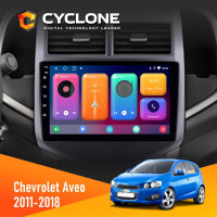  Штатна магнітола Chevrolet Aveo 2011-2018 Cyclone C9CPL 2x32