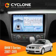 Штатная магнитола BMW 1 Series 2007-2011 Climate Cyclone C9009 4x64, DSP, 4G, 2k