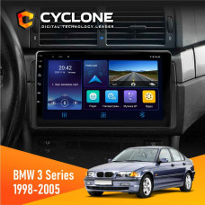 Штатная магнитола BMW 3 Series (E46) 1998-2005 Cyclone C9006 4x64, DSP, DVR