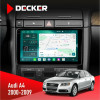 Штатная магнитола Audi A4 2000-2009 Decker D9004 6x128, DSP 360, 2k