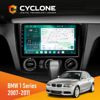 Штатная магнитола BMW 1 Series 2007-2011 Cyclone C9-013 4x64 DSP 4G