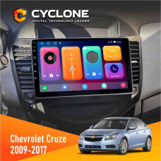 Штатная магнитола Chevrolet Cruze 2009-2018 Cyclone C9CPL 2x32