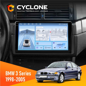 Штатна магнітола BMW 3 Series (E46) 1998-2005 Cyclone C9-012 4x64 DSP 4G