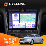 Штатная магнитола Audi A6 (4B) 1997-2005 Cyclone C9-011 4x64, DSP