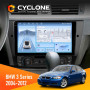 Штатная магнитола BMW 3 Series (E90, E91, E92, E93) 2004-2012 Cyclone C9-009 4x64, DSP, 4G, 2k