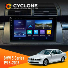 Штатная магнитола BMW 5 Series (E39) 1995-2003 Радіо модуль Cyclone C9006 4x64, DSP, DVR