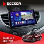 Штатная магнитола Honda CR-V 2012-2017 Decker D10005 4x64, DSP, 360, 4G, 2k