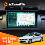 Штатная магнитола BMW 5 Series (E39) 1995-2003 Cyclone C9-013 4x64 DSP 4G