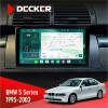 Штатная магнитола BMW 5 Series (E39) 1995-2003 Радио модуль Decker D9004 6x128, DSP 360, 2k