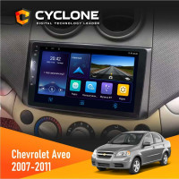 Штатная магнитола Chevrolet Aveo 2007-2011 Cyclone C9006 4x64, DSP, DVR