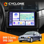 Штатна магнітола BMW 3 Series (E46) 1998-2005 Радіо модуль Cyclone C9-011 4x64, DSP