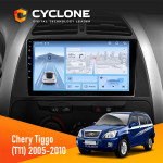 Штатна магнітола Chery Tiggo 2005-2010 Cyclone C9-012 4x64 DSP 4G