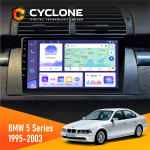 Штатна магнітола BMW 5 Series (E39) 1995-2003 Cyclone C9-011 4x64, DSP