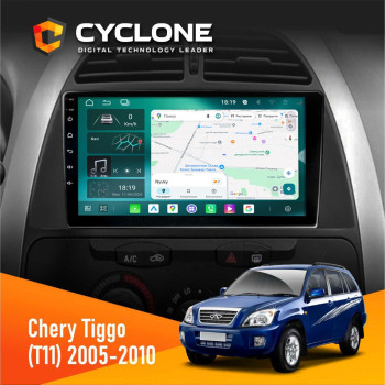 Штатная магнитола Chery Tiggo 2005-2010 Cyclone C9-013 4x64 DSP 4G