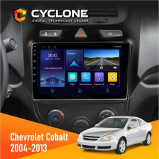Штатная магнитола Chevrolet Cobalt 2004-2013 Cyclone C9006 4x64, DSP, DVR