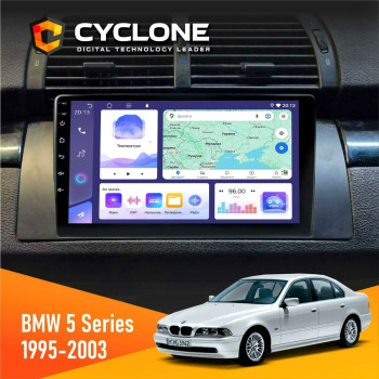 Штатна магнітола BMW 5 Series (E39) 1995-2003 Радіо модуль Cyclone C9-011 4x64, DSP