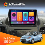 Штатна магнітола Ford C-Max 2010-2019 Cyclone C9CPL 2x32